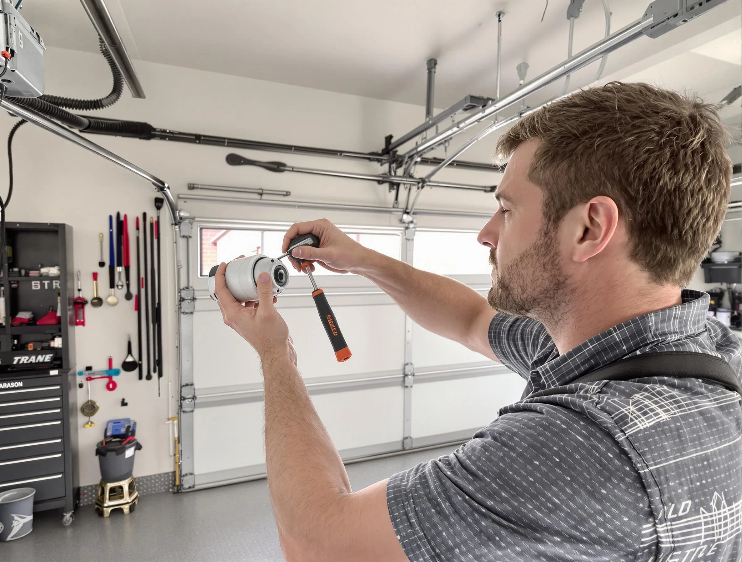 Garage door opener repair service by Homeacre-Lyndora Garage Door Repair in Homeacre-Lyndora