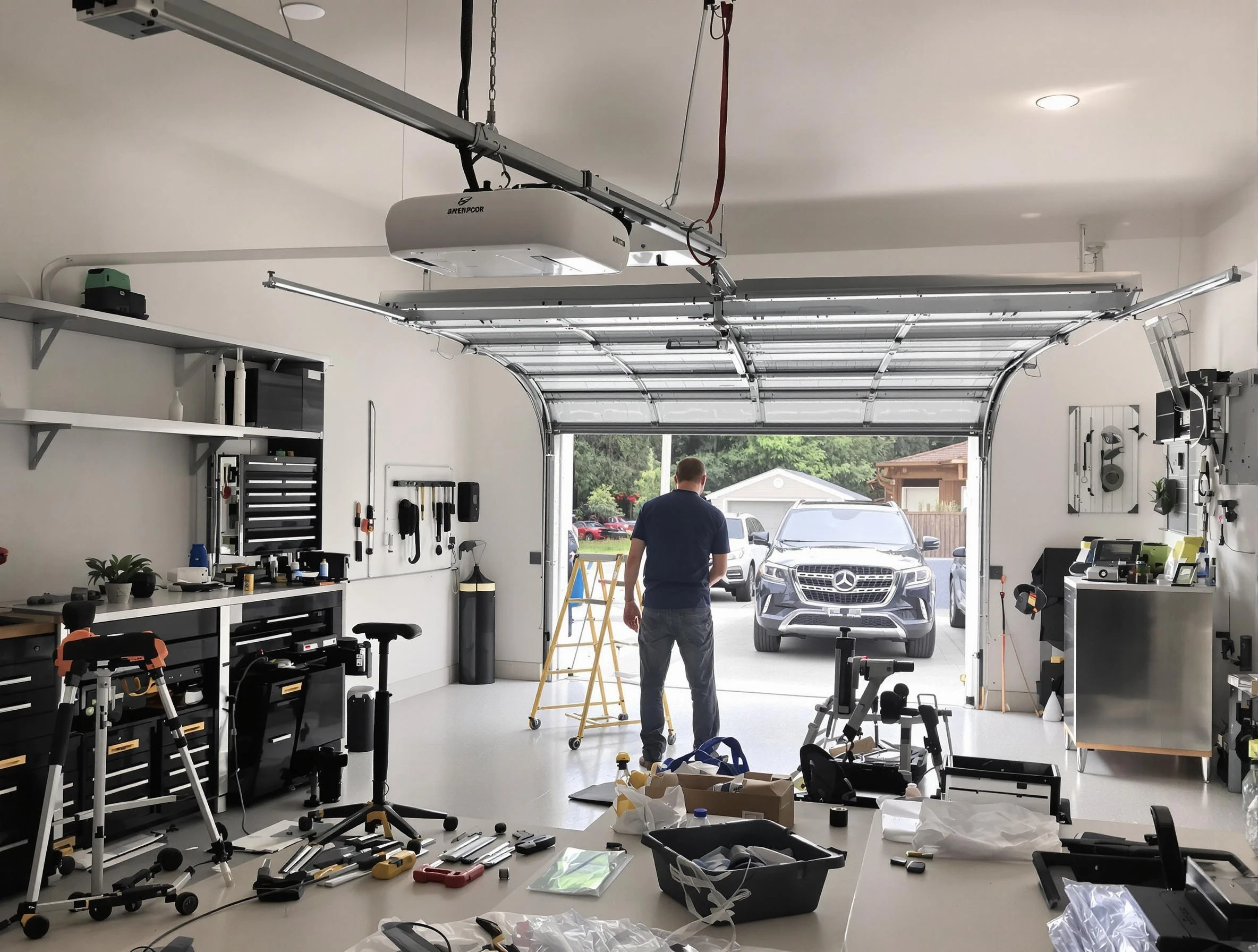 Garage door opener installation by Homeacre-Lyndora Garage Door Repair in Homeacre-Lyndora